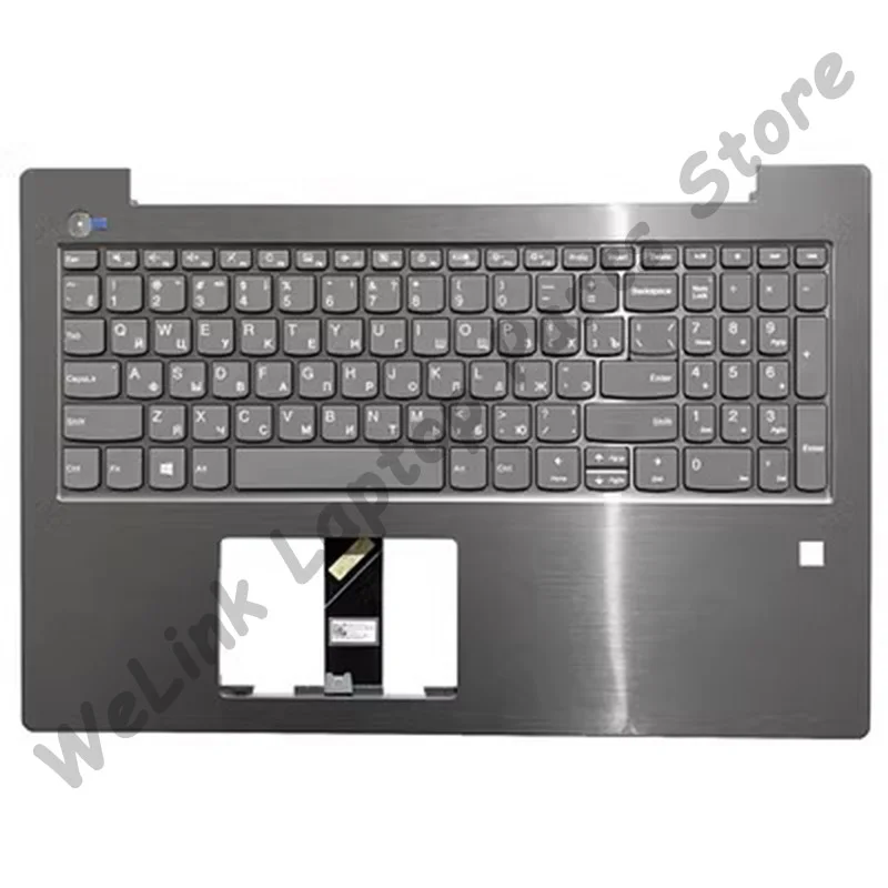 New Replace RU Keyboard For Lenovo V130-15 V330-15 V330-15IKB E53-80 Laptop Palmrest Upper Top Case Cover Russian Keyboard Grey