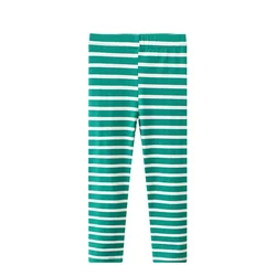 Leggings a Rayas para Niñas de 2 a 7 Años, Pantalones Ajustados para Niños, Pantalones Largos, Gran Venta