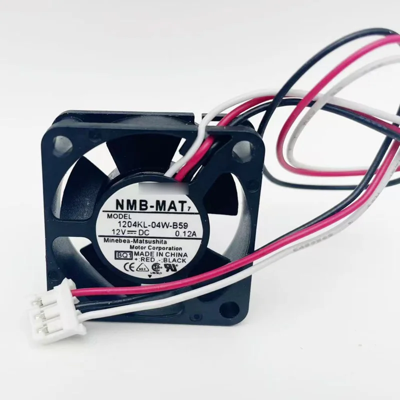 M  New NMB 1204KL-04W-B59 12V 0.12A 3Pin Cooling Fan#QW