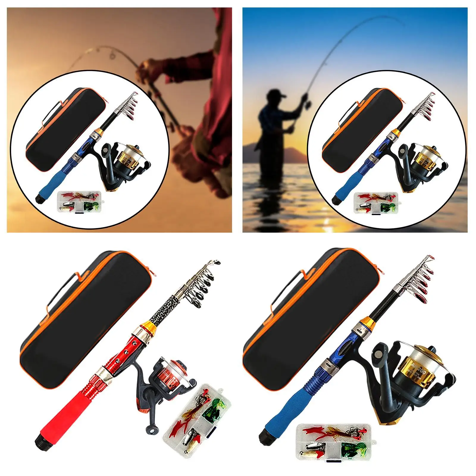 

Детская удочка, детская удочка и коробка для снастей для начинающих детей и девочек