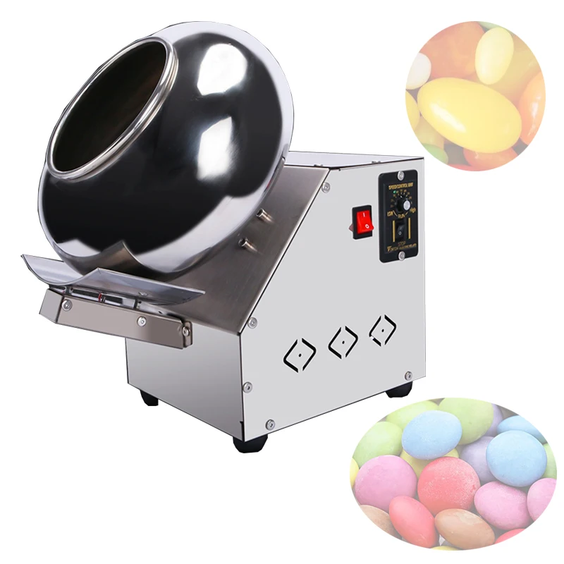 Multifunctional Almonds Chocolate Coating Machine Peanut Small Sugar Coating Pan Machine