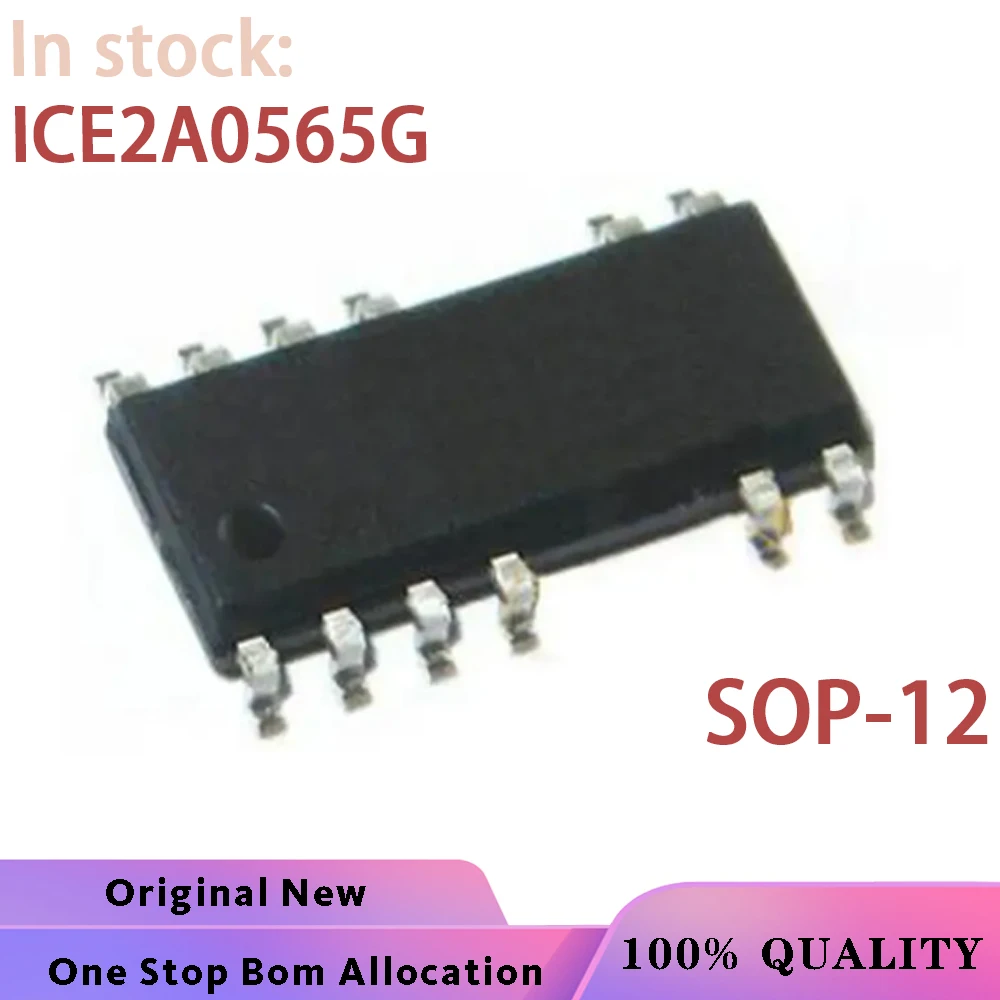 (10PCS)100% New ICE2A0565G ICE 2A0565G ICE2A0565 SOP-12 IC bga Chipset