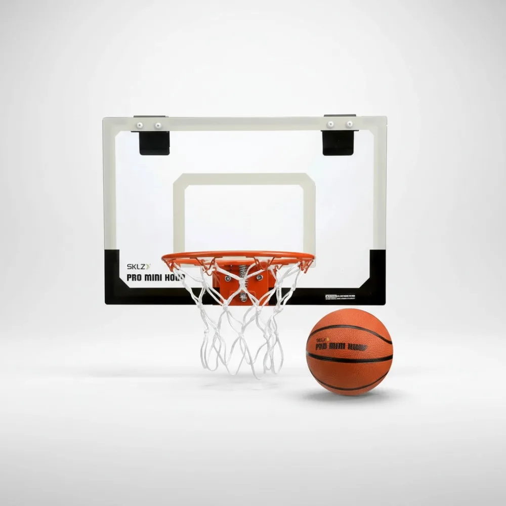 Mini Indoor Basketball Hoop - Over Door Portable Set for Home Office Dorm Practice Games Gifts