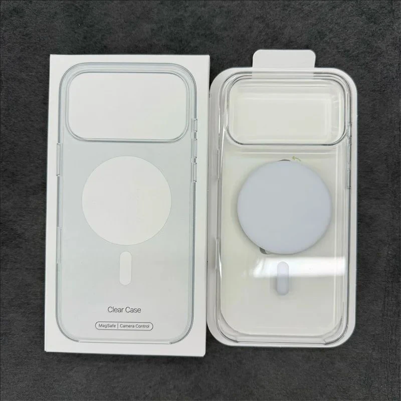Clear For Magsafe Magnetic Phone Case For iPhone 18 Pro 18 Pro Max with Attachment Animation AI Button Camera Control Back Cover