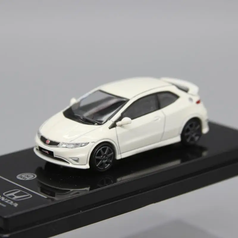 

PARA 1:64 Civic Type R FN2 2007 Легкосплавный автомобиль, литье под давлением и игрушечный транспорт, модель автомобиля, миниатюрная масштабная модель автомобиля, игрушки для детей