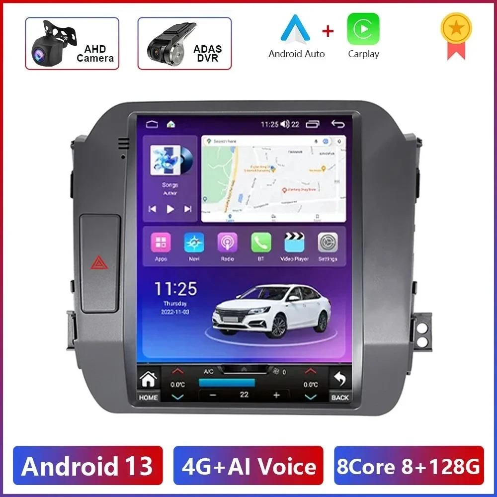 

Android 13 Audio For Cars Player 9.7 Inches GPS Navigation Vertical Car Radio For KIA Sportage 3 2010-2014 2015 2016 Head Unit