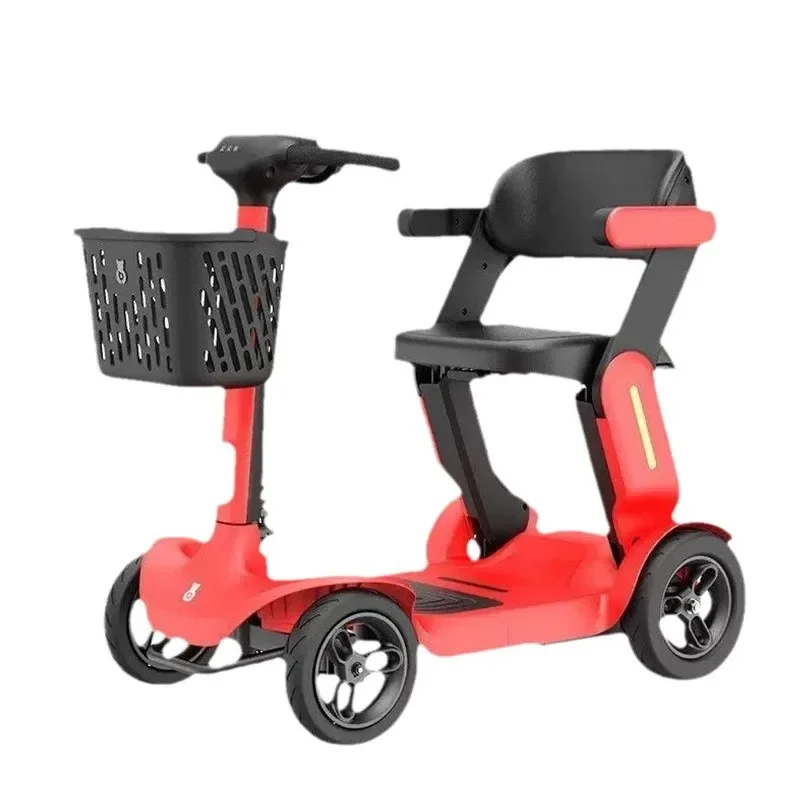 New Pippi Bear smart electric scooter for the elderly electric four-wheeler long battery life electric vehicle for the elderly