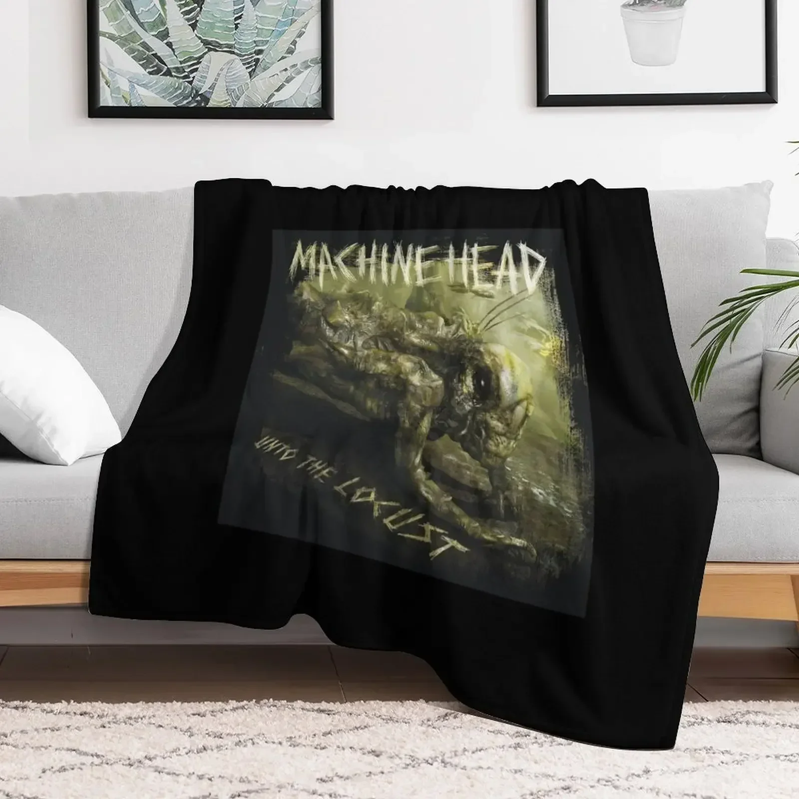 Machine Head - Unto the Locust album 2011 Throw Blanket for babies Furrys Sofa Sofa Throw Blankets