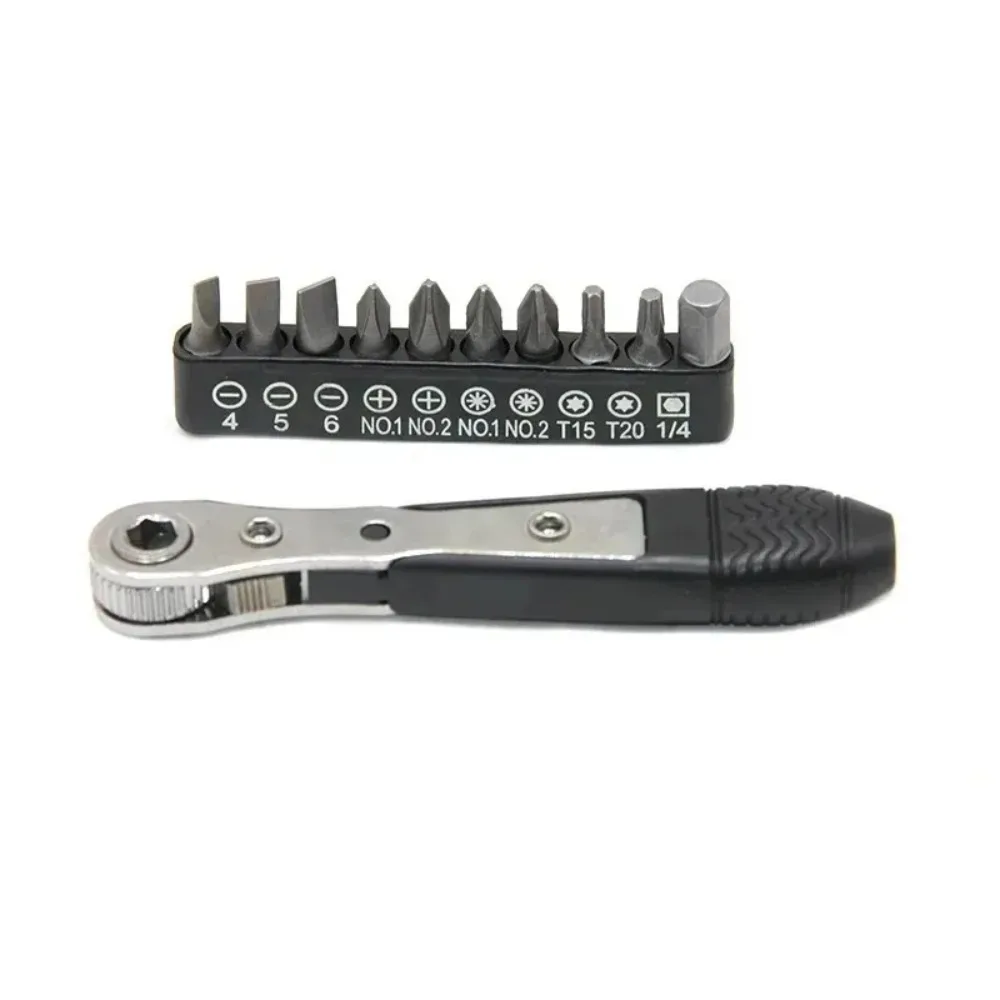 L-shaped Mini 36-tooth Ratchet Two-way Screwdriver Turning Right Angle Screwdriver for Narrow Small Space Gap