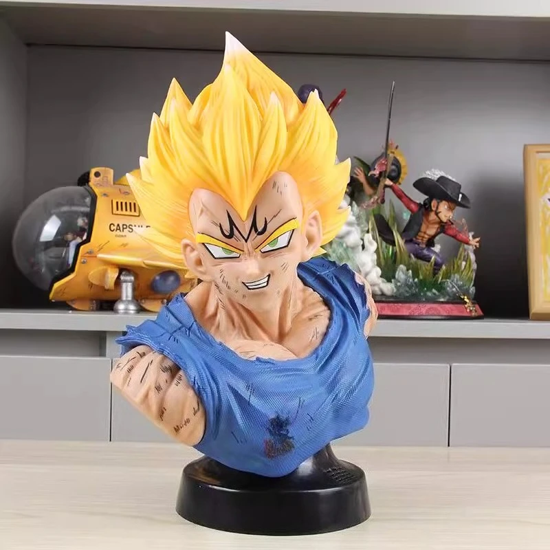 

Dragon Ball Z 37CM Super Saiyan Anime Figurine Model GK Goku Action Figure Vegito Figures Statue Collection Toy Figma Gift