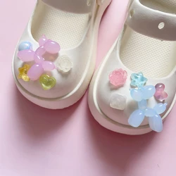 Fashion trends Hole Shoe Charms for DIY Butterfly Bubble Dog Shoe Buckle Decoration for Shoe Charm Sandals Clogs Kids Gifts