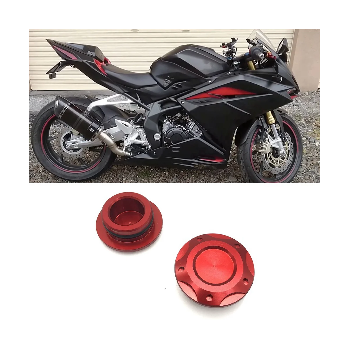 Комплект крышек для отверстий для рамы мотоцикла для YAMAHA YZF R25 R3 MT25 MT03 2014-2023, заглушки для отверстий качели, красные