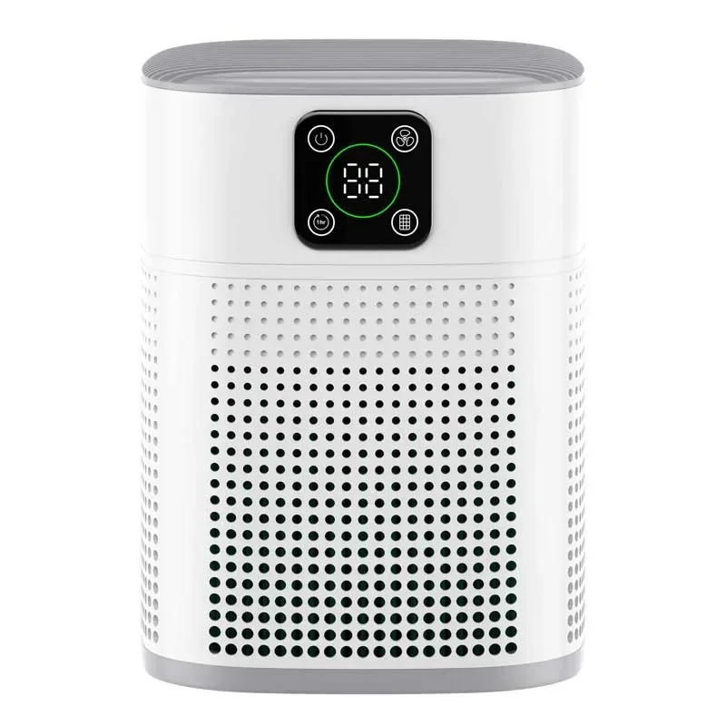 

HY1800 Pro Household Air Purifier Protable H13 HEPA & Carbon Filters Smart Control Panel Efficient Purifying Home Air Cleaner