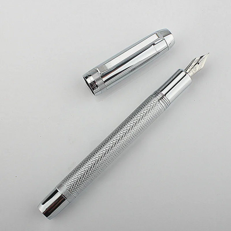 Imagem -04 - Jinhao Metal Caneta-tinteiro Star Series ef f m Nib Caneta de Escrita de Luxo para Negócios Escritório Material Escolar Estacionário 92