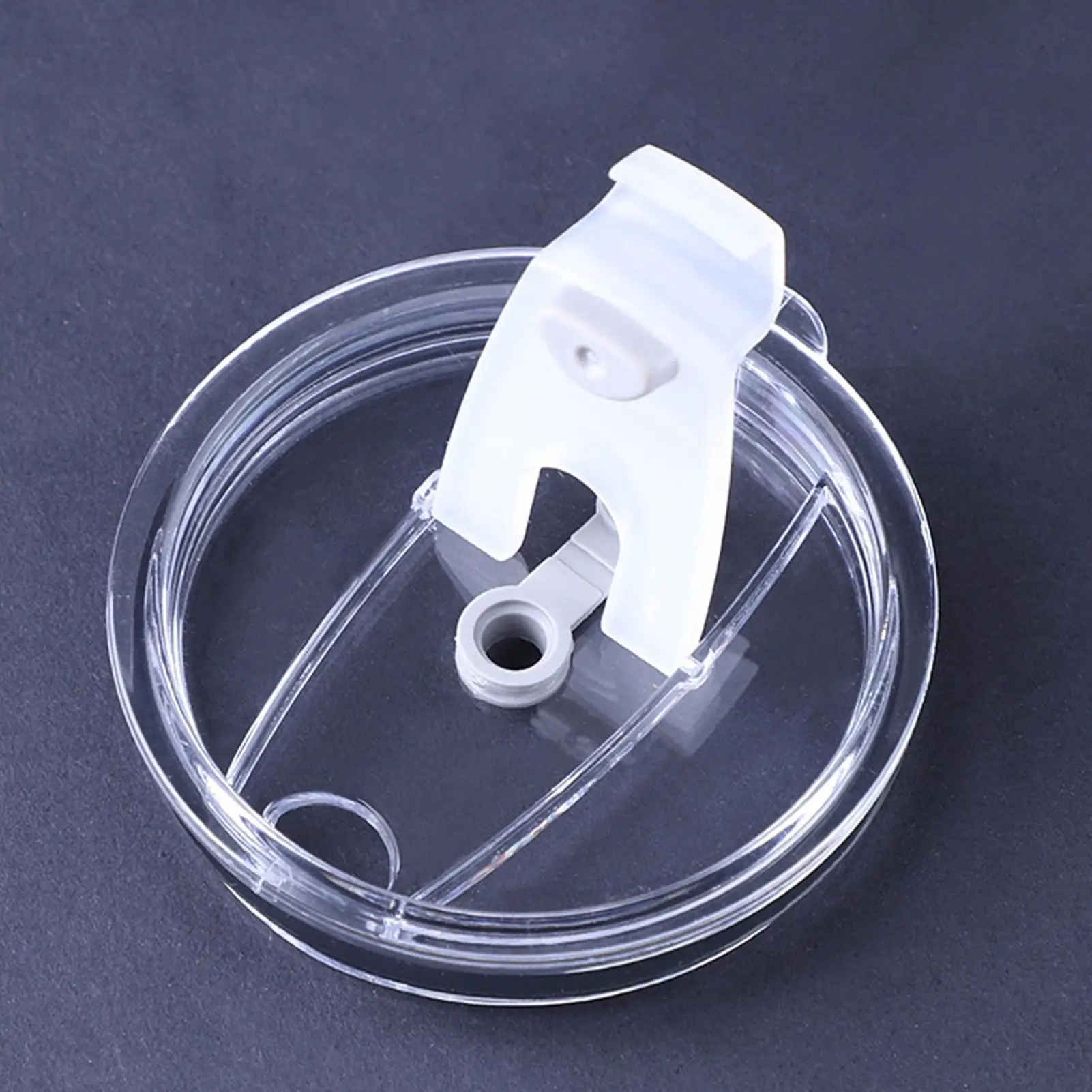 Replacement Lids For Tumblers Ice Cream Cup Lid Milk Cup Straw Sealing Lids Leakproof Tumbler Straw Lid Cup Accessories