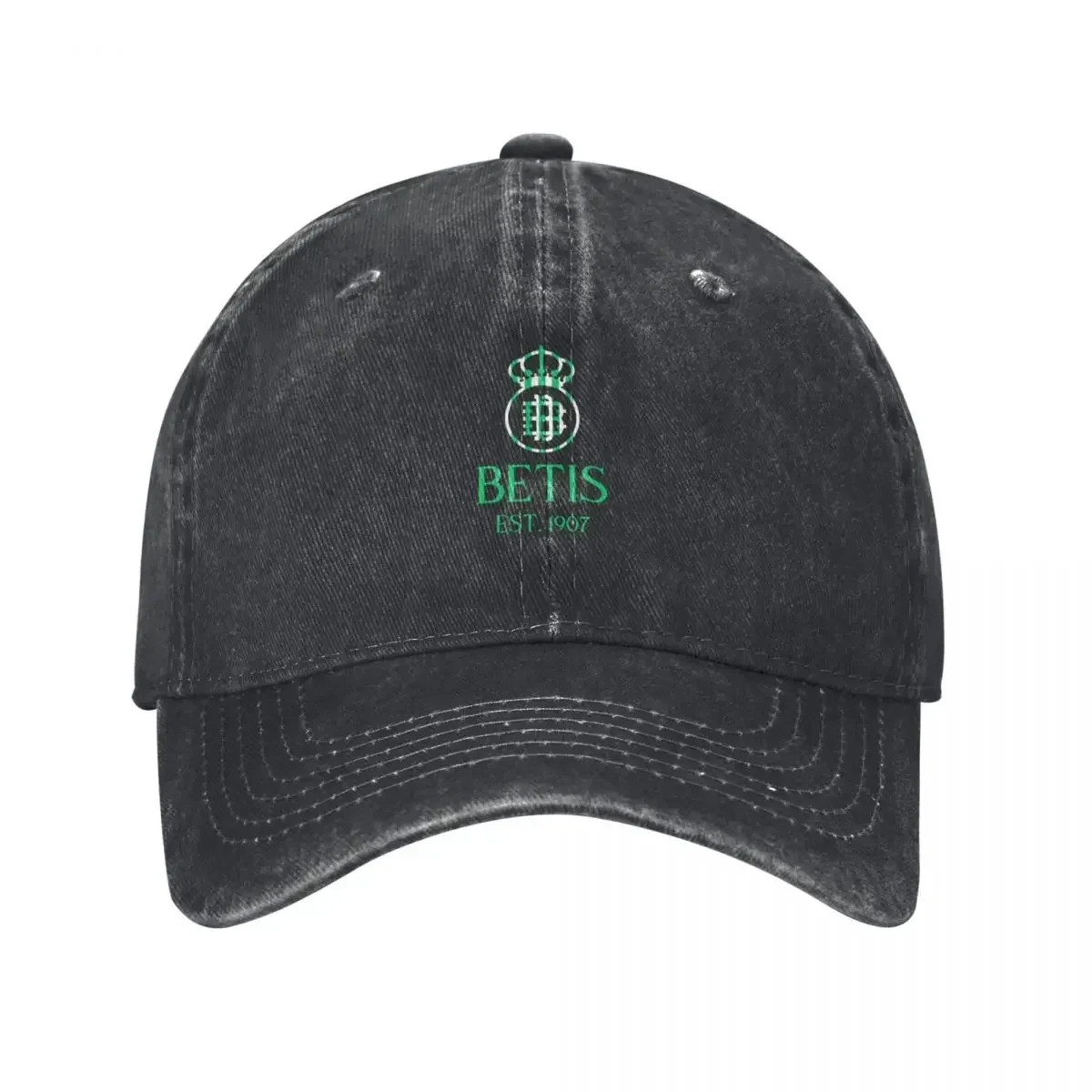 Betis Striped Green Baseball Cap Hat Man Luxury Custom Cap Women's Golf Wear Men's