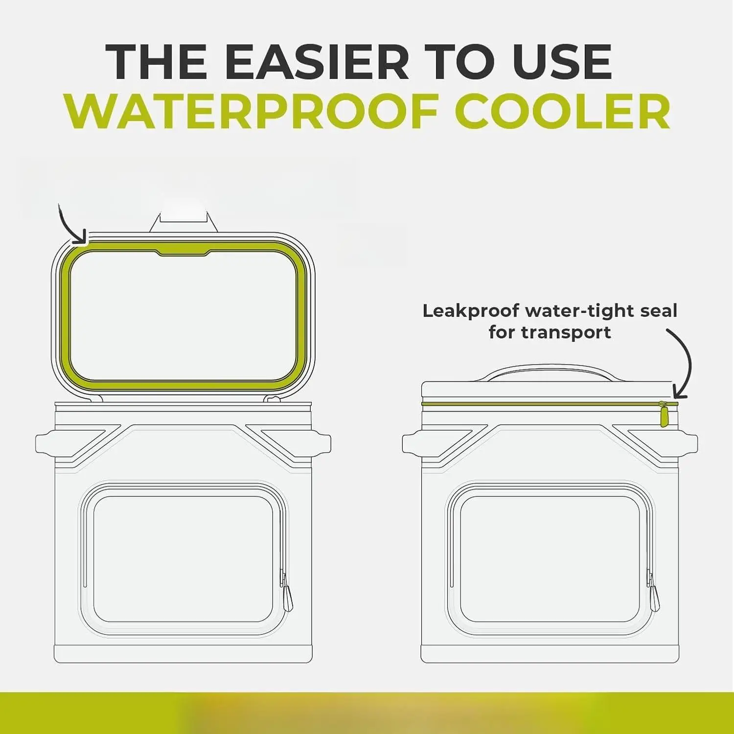 مبرد ناعم مقاوم للتسرب مغناطيسي مع سحاب مقاوم للماء |   حقيبة معزولة صندوق صدر ثلجي محمول |   أفضل مبرد ناعم للأغذية