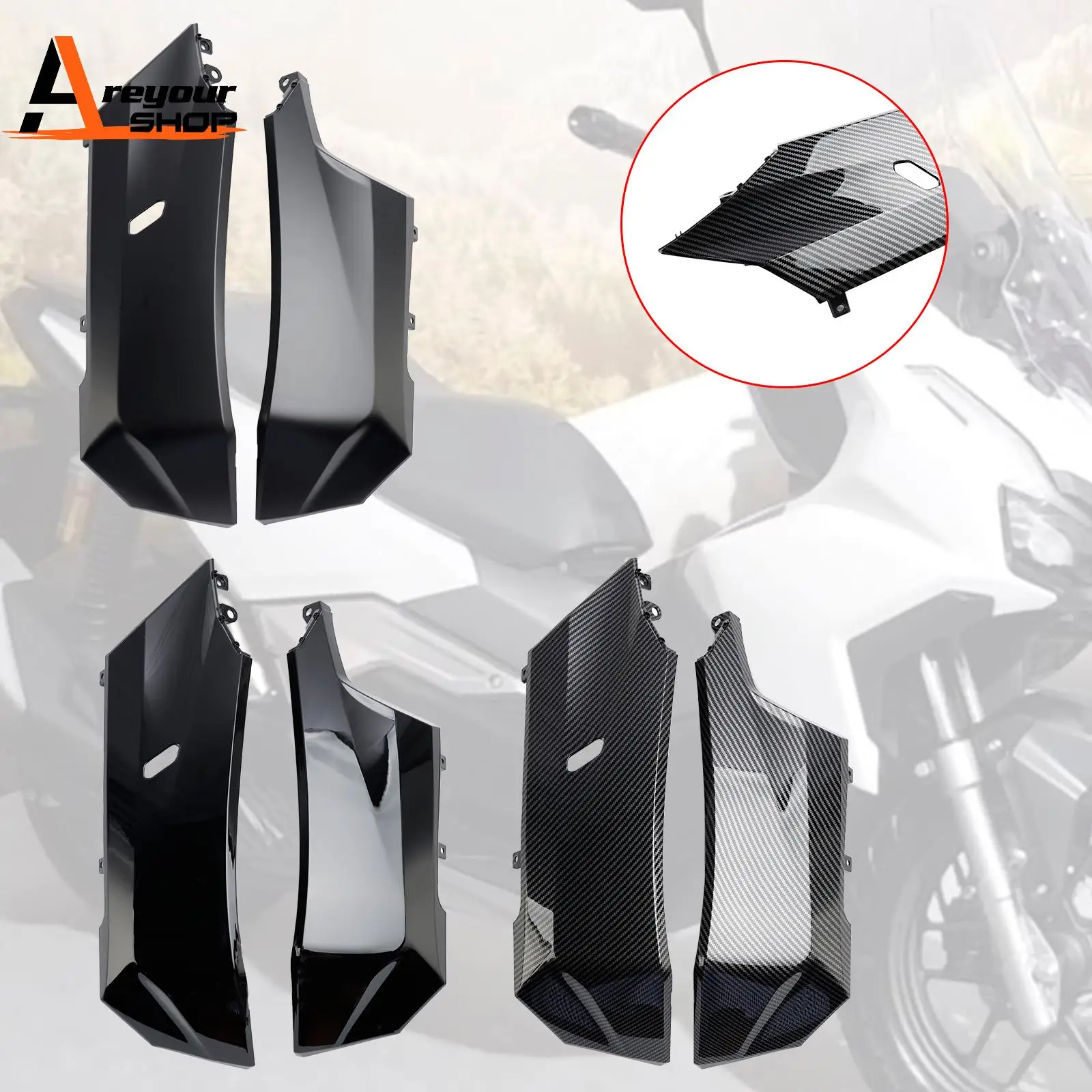 Side pedal Cover Panel Fairing Cowl for Honda ADV 160 2023-2024