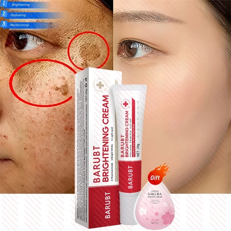 

Dark Spots Remover Whitening Cream Face Freckle Melanin Correcting Anti Pigmentation Brighten Beauty Korean Day Night Skin Care