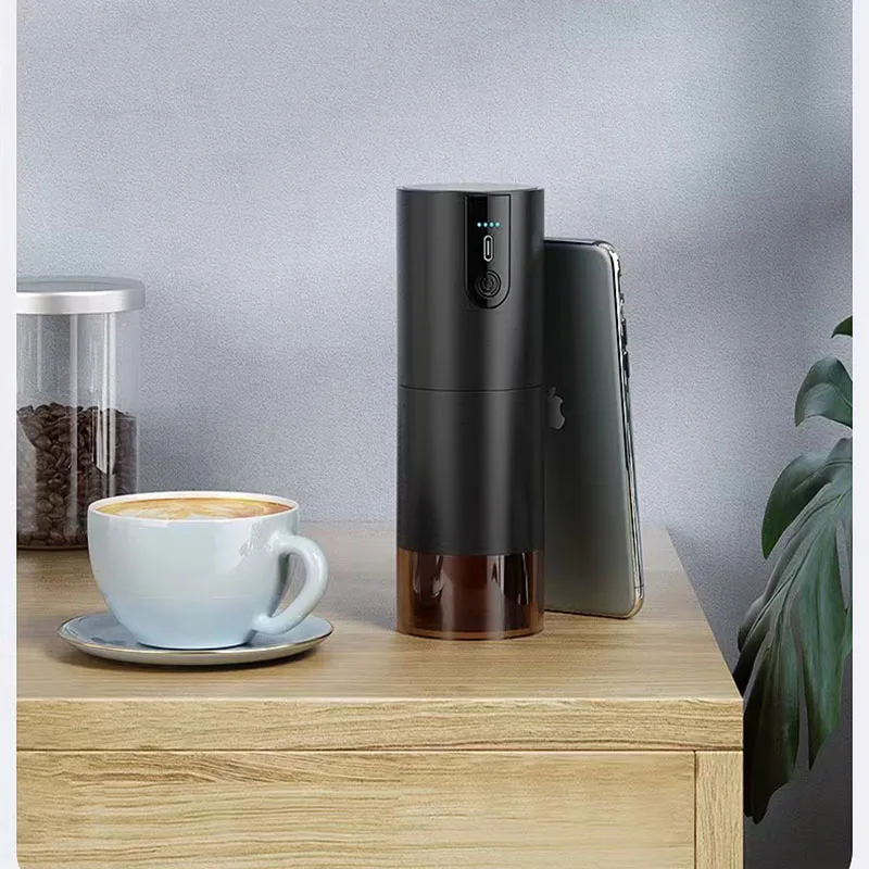 Coffee Grinder Electric Mini Kitchen Electric Coffee Bean Grind Mill Food Grinding Machine USB Rechargeable Grinder Portable