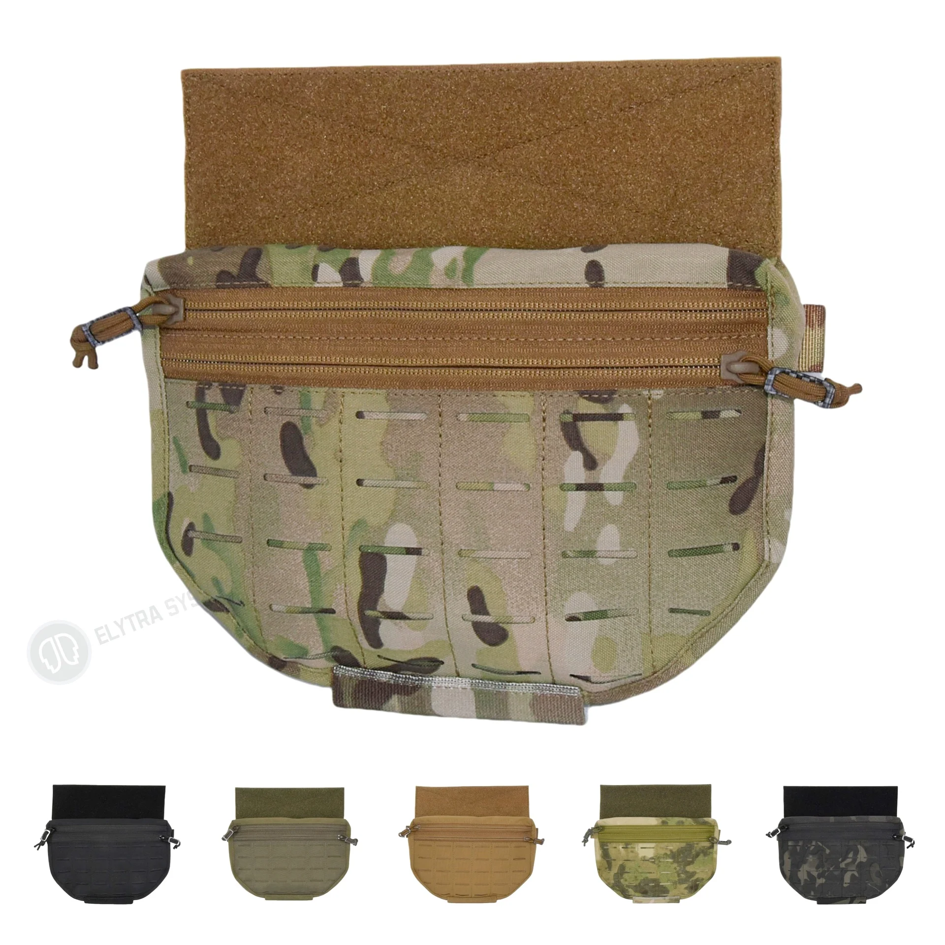 

Double Layer Outdoor EDC Pack Men Tactical Molle Waist Pouch Nylon Vest Hang Pouch Fanny Pack Camping Hunting Accessories Bags