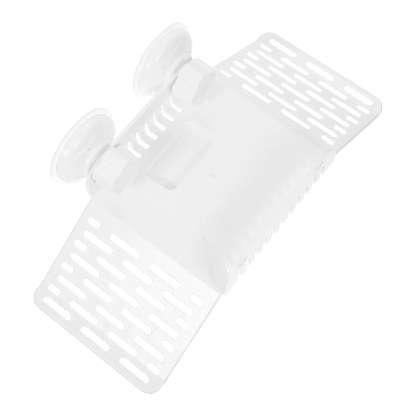 

Suction Cup Turtle Basking Platform White Floating Ramp for Reptile Tank Adjustable Angle Resting Spot for Aquatic Turtles Frogs
