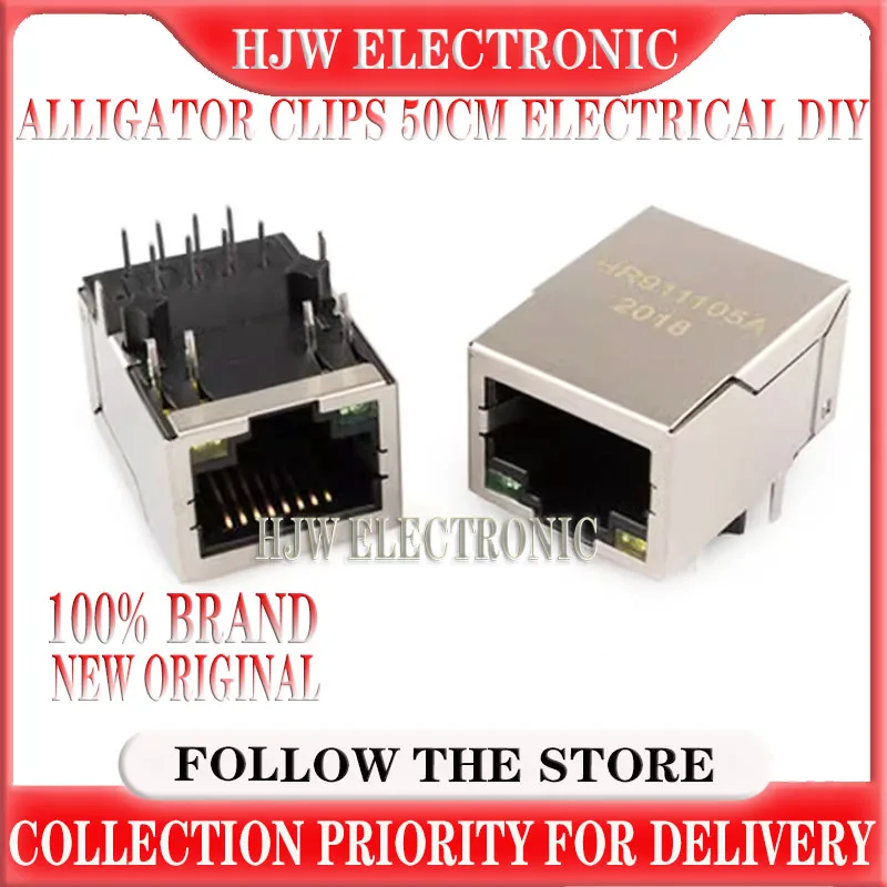 

2-5Pcs HR911105A HR91105A Network transformer rj45