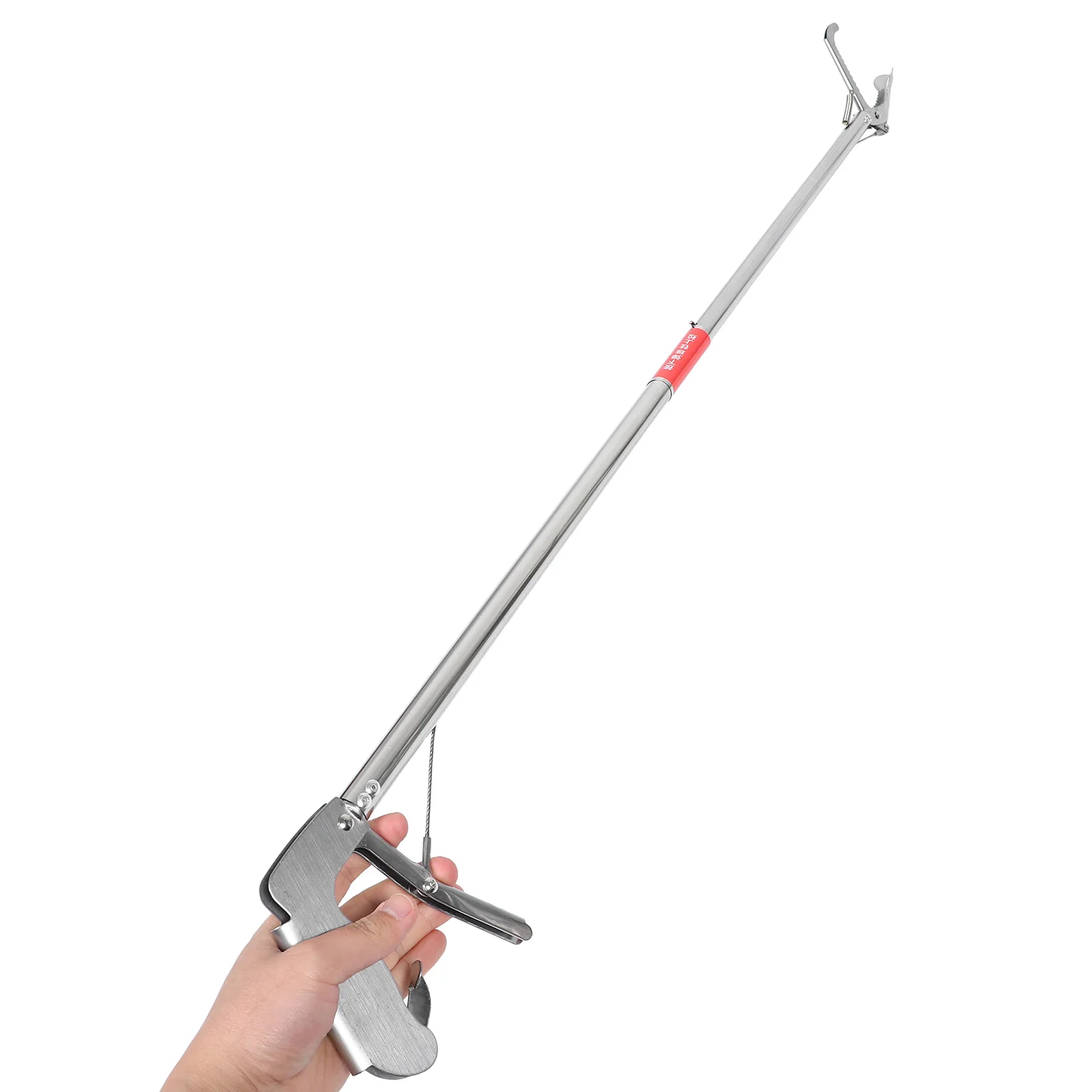 

Stainless Steel Snake Catcher Fishing Tool Tongs Garbage Clamp Heavy Duty Grabber Holder Camping Tools
