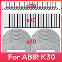 Fit For ABIR K30 Part Accessory Side Brush Filter Mop Robot Vacuum Cleaner Kit Consumable Replacement