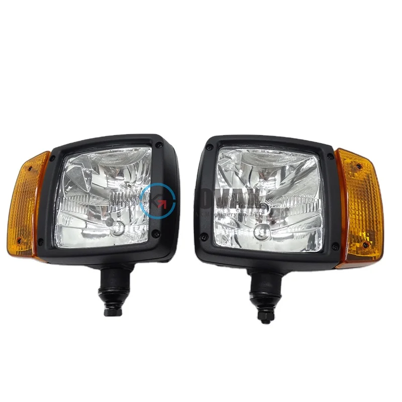 

For Volvo VOE11170059 11170060 Excavator spare parts LH + RH headlight L110E L180F