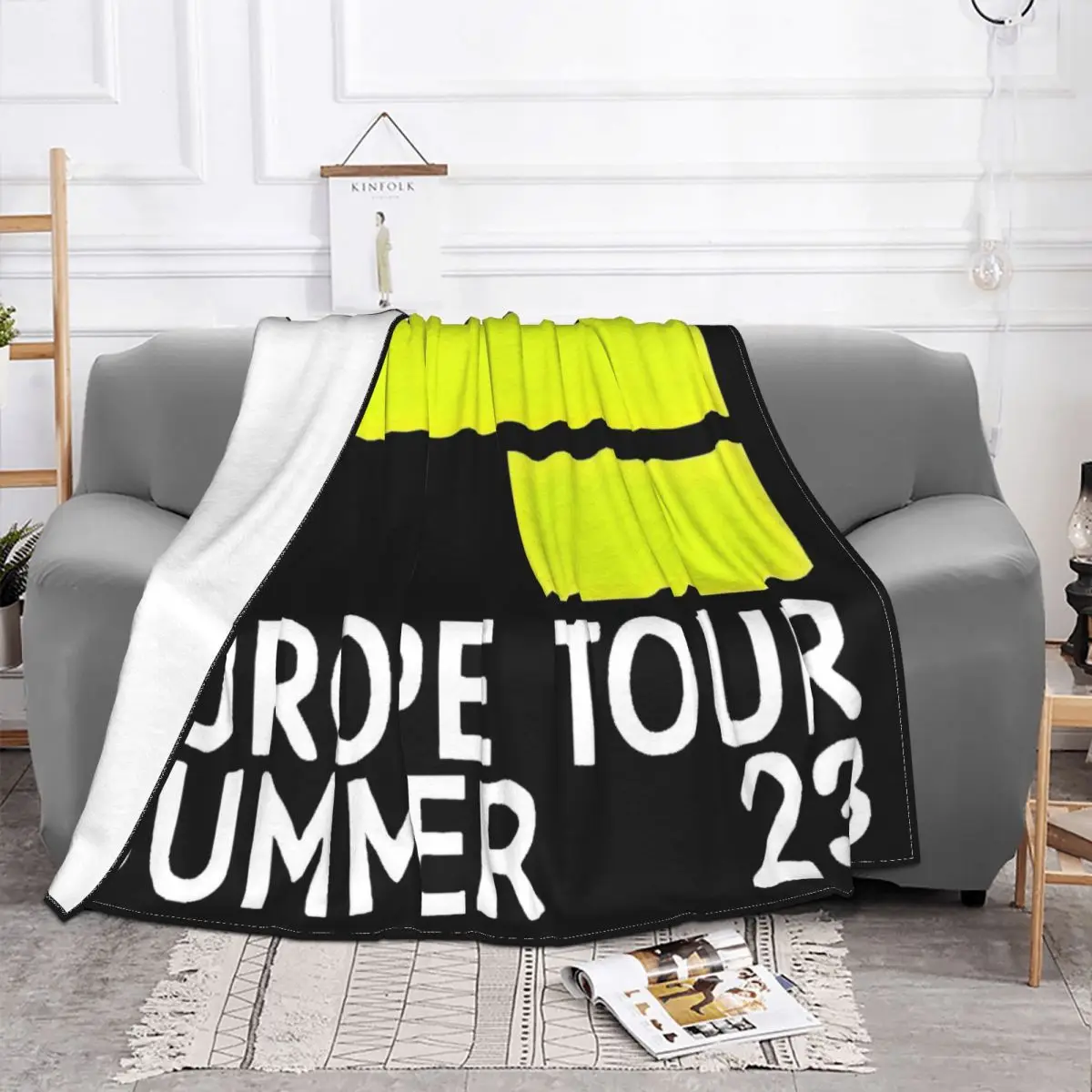 Charlotte De Witte Europe Tour 2023 1 Plush Bed Blankets Couple Blankets Custom Blanket Personalized Throw Blanket