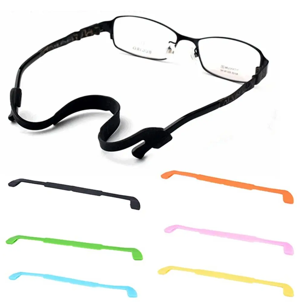 Practical Silicone Eyeglasses Strap Glasses Sunglasses Sports Band Cord Holder