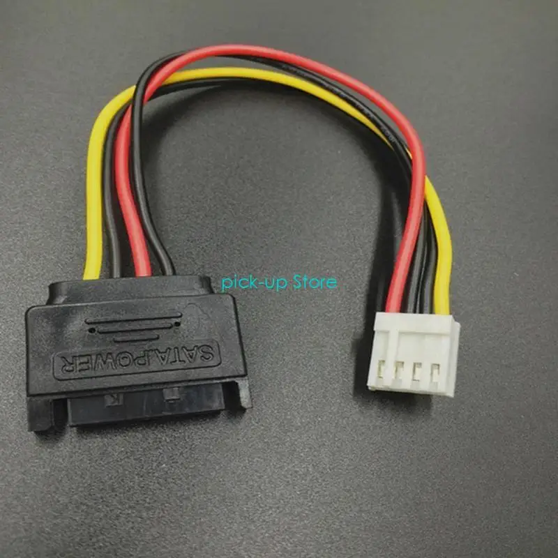 Q5WA 15P إلى 4PIN محول IDE كابل الطاقة المحمول CABLE 20CMX2