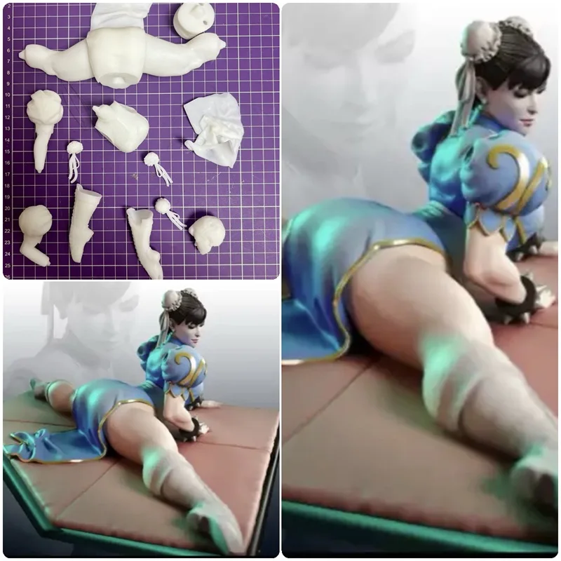 

LinDeekin D8 3D индивидуальные гаражные наборы Неокрашенная фигурка GK Модели из белой смолы в разобранном виде Пазл модели персонажей