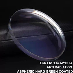 1.56 1.61 1.67 1.74 Index Aspheric Prescription CR-39 Resin Glasses Lenses for Myopia/Hyperopia Eyeglasses Lens for 1 Pair