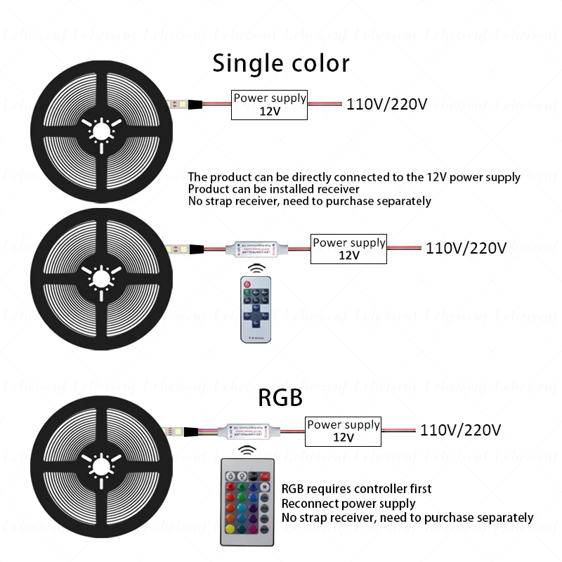 5M taśma LED RGB niskiego napięcia DC 12V SMD5050 60 leds/m czarny elastyczny pasek światła PCB ciepły biały czerwony zielony niebieski IP30 IP65