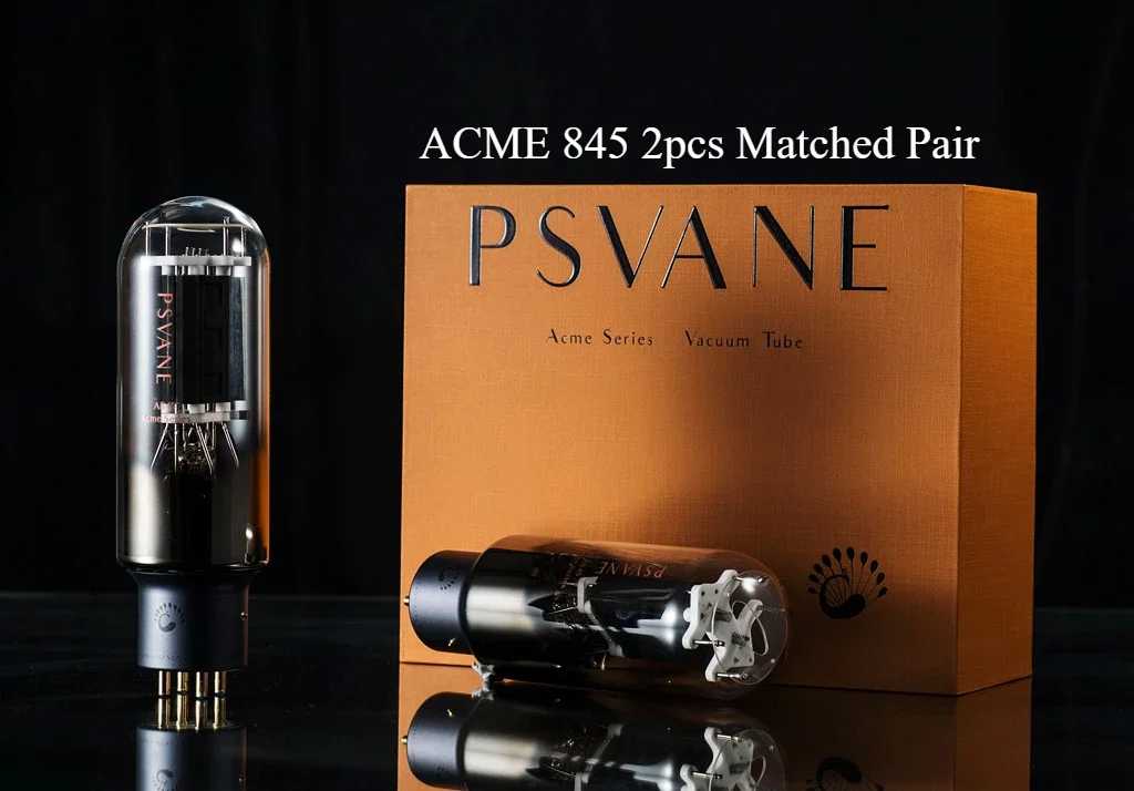 PSVANE Premium Acme 845 Vacuum Power Tube A845 Vintage Hifi Audio Tube AMP DIY Upgrade Factory Test Match 24-Month Warranty