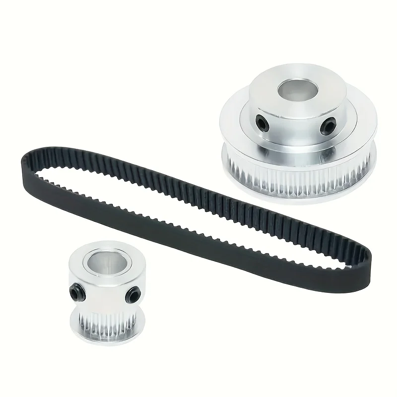 Aluminum Timing Pulley 20&48 Teeth 8mm Bore Synchronous Wheel