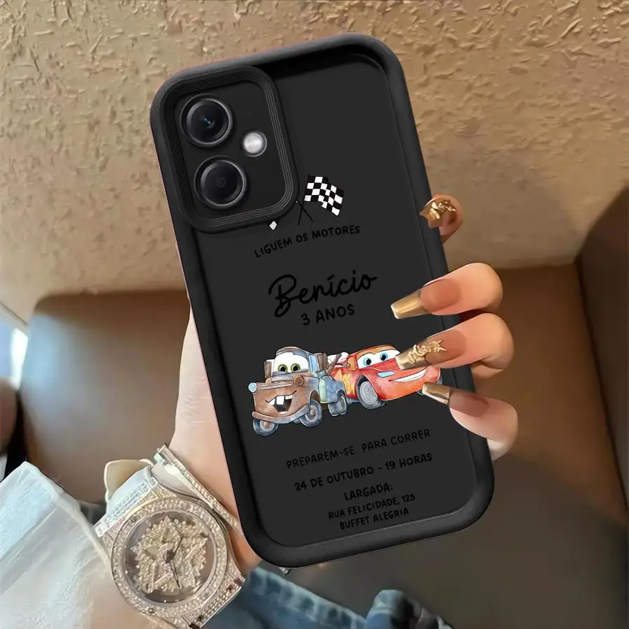 Case for Redmi 13 12C A2+ 14C A3X 13C A4 12 A3 A1 Plus Soft Cover Cool Disney Cars Funny