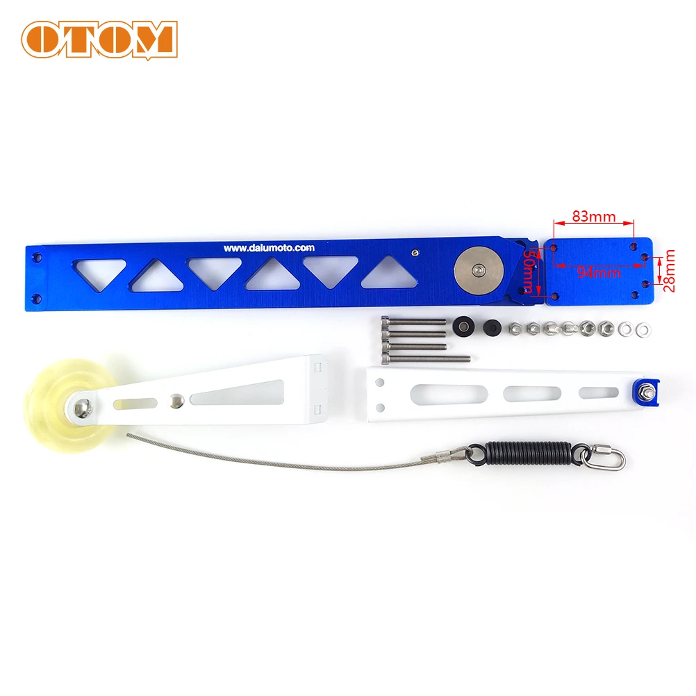 OTOM Motorcycle CNC Warping Cocking Assistance Automatic Brake Device Machine Head Lifters Protection Universal Pit Dirt Bikes