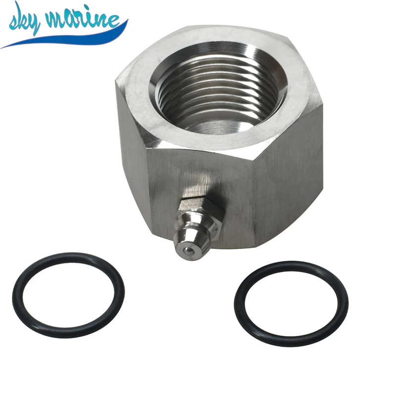 

28251 50-28251 Морская рулевая трубка, кабельная смазочная гайка для Yamaha Tohatsu Mercury OMC 2861 FSM068 ss рулевое управление 7/8 дюймов Repl SCP