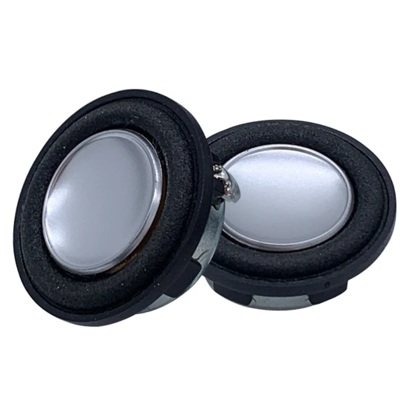 2PCS 28MM Speakers Circuit 4Ohm 2W Small Speaker for Headphones Speaker Small Home Entertainments