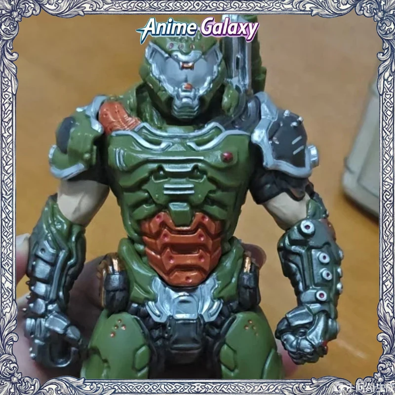 

Коллекционная фигурка Doom Eternal Demon Hunter Arkham в коробке, модель для декора ПК, украшение для рабочего стола, подарок для геймеров