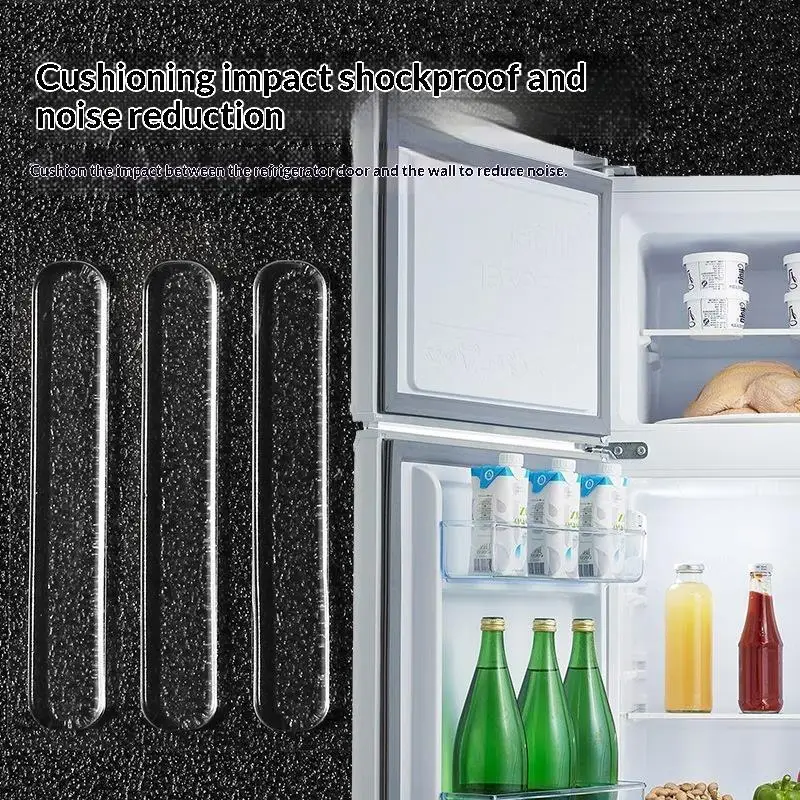 Transparent Silicone Adhesive Bumper Pads Anti Collision Scratch Resistant For Cabinets Drawers Table Corners Home Use