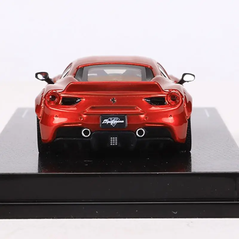 Diecast Model Car 1/64 Ferrari 488 Car ModeI LBworks Ferrari Play Vehicles Toys for Boys in Stock Original Box