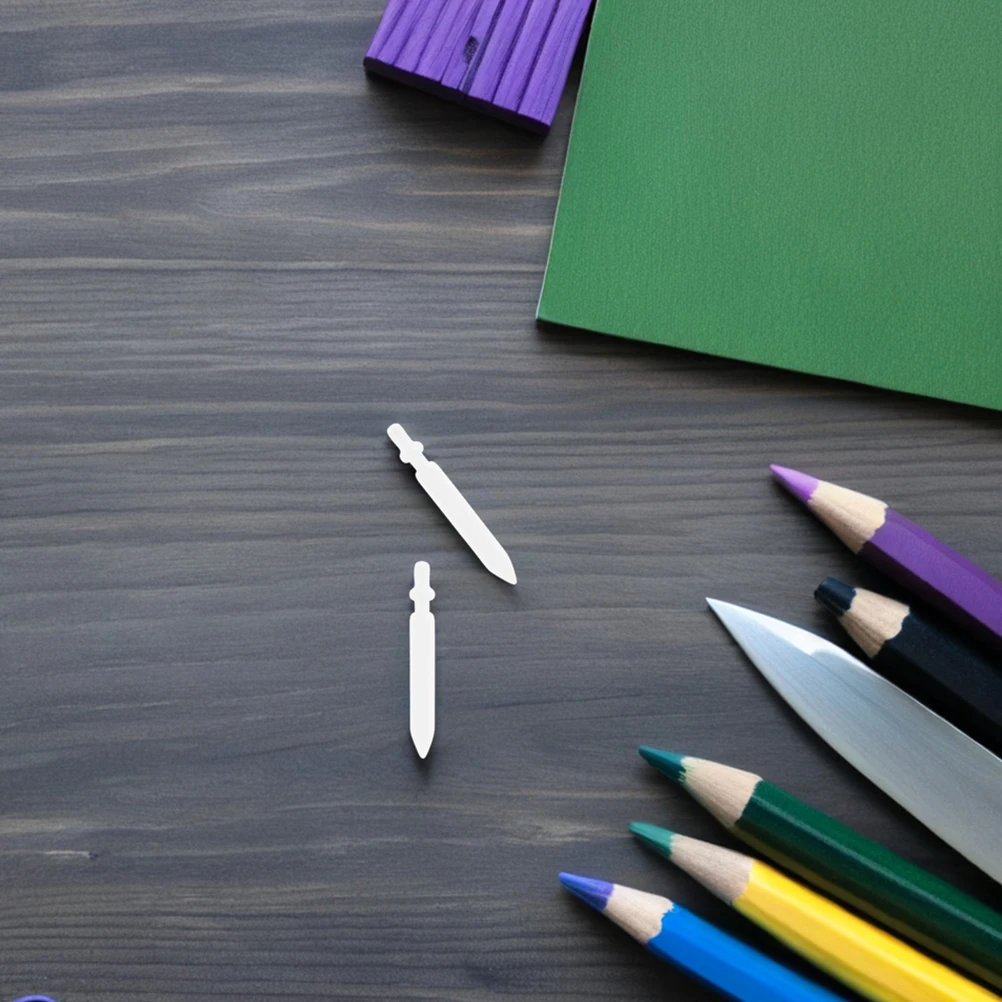 

10 шт., сменные наконечники для акриловых маркеров, нейлоновые, прочные, гладкие, для письма, насадки для ручек, легко заменяемые, универсальные стержни для маркеров