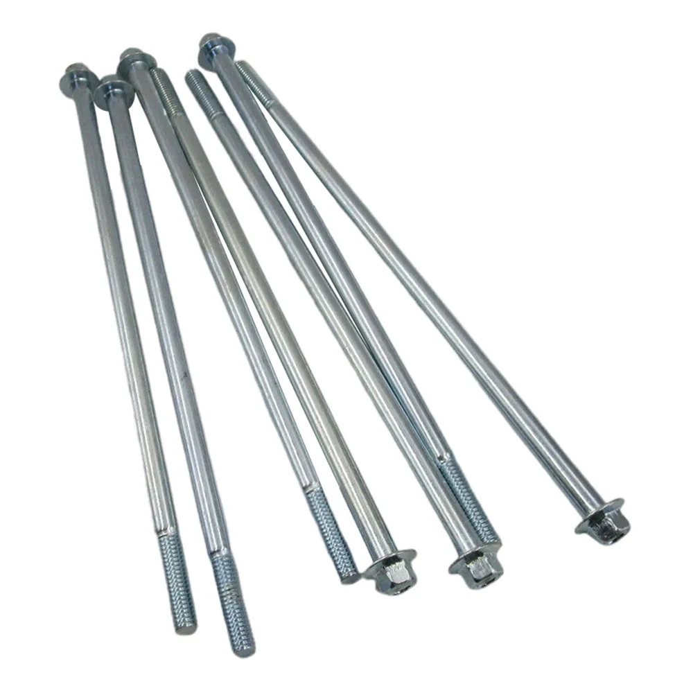 بولت M8 * 215 مسدس شفة إطالة المسمار مولد الذيل غطاء قوس ربط رمح قضيب 8 مللي متر #2