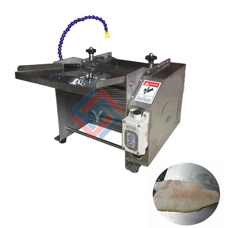 

SUS 304 Fish Processing Machine / Industrial Fish Skin Peeling Machine