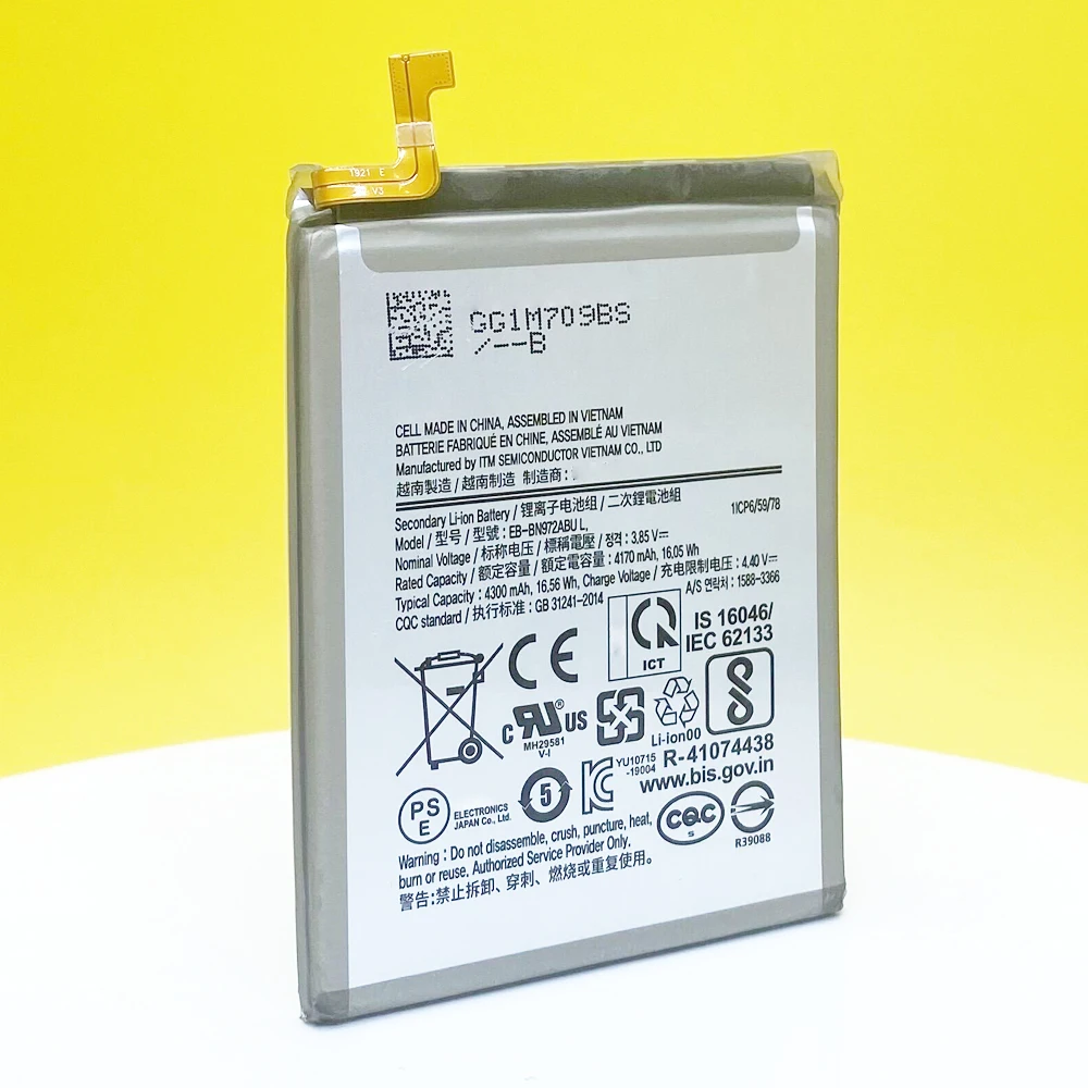 New EB-BN972ABU Battery For Samsung Galaxy Note 10+ Plus Note10Plus SM-N975F SM-N975DS Phone Replacement