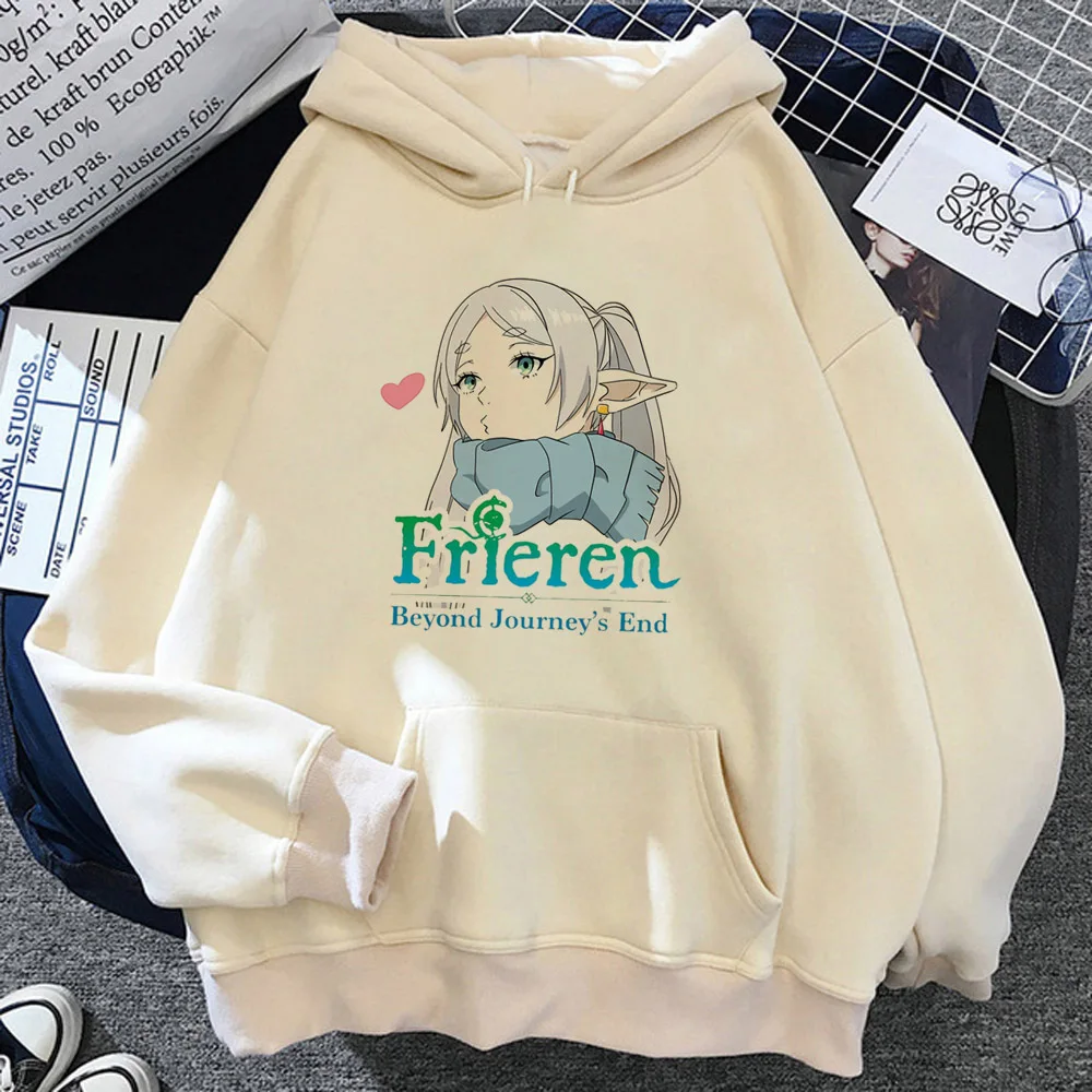 Frieren hoodie Japanese anime sweater modern style manga designer teen hoddie tracksuits graphic streetwear youthful